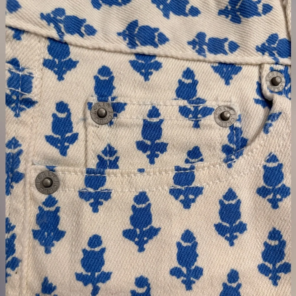 J.Crew Tulip Print Shorts  4